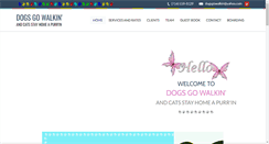 Desktop Screenshot of dogsgowalkin.com